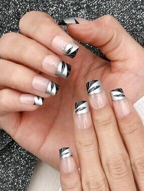 2/$16 French Manicure Press On Nails